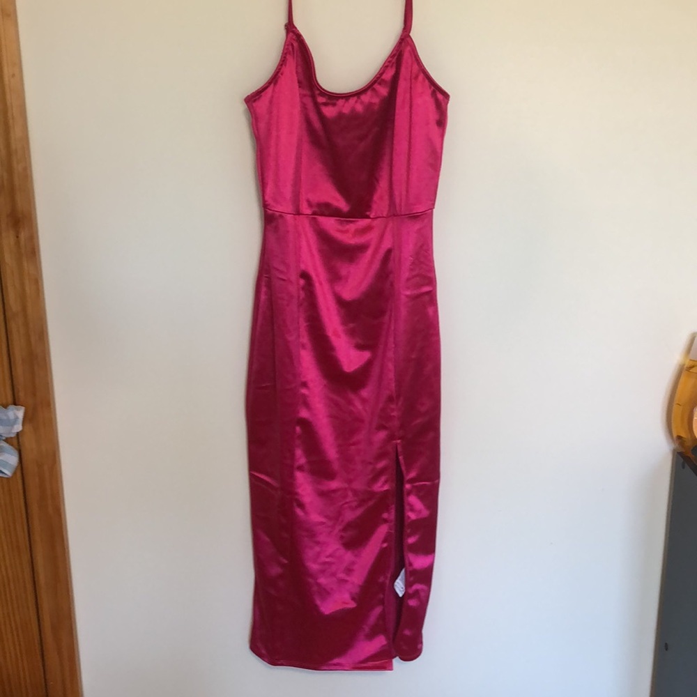NWT Forever21 stain cami body con dress